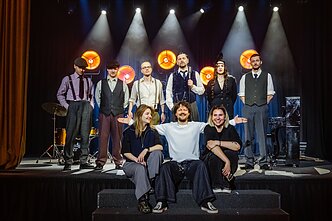 Kasteto klipo filmavimo akimirka