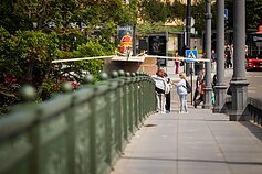 На Зелёном мосту в Вильнюсе появились «скульптуры идеальных детей» На Зелёном мосту в Вильнюсе появились «скульптуры идеальных детей»