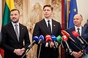 LSDP, „valstiečiai“ ir demokratai pasirašė naują koalicijos sutartį