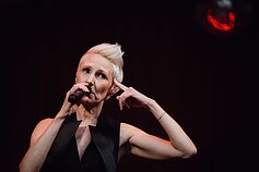 Giedrės koncerto akimirka