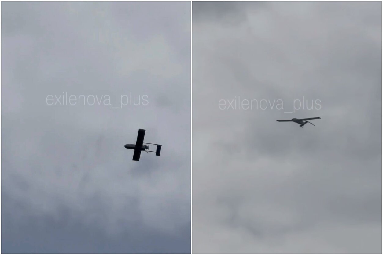Užfiksuoti Maskvos link skrendantys dronai Užfiksuoti Maskvos link skrendantys dronai