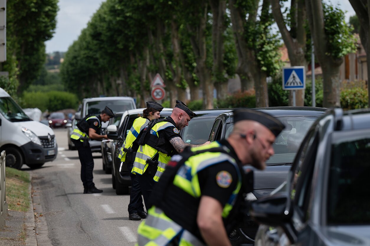 Prancūzijos policija. Asociatyvi nuotr. Prancūzijos policija. Asociatyvi nuotr.