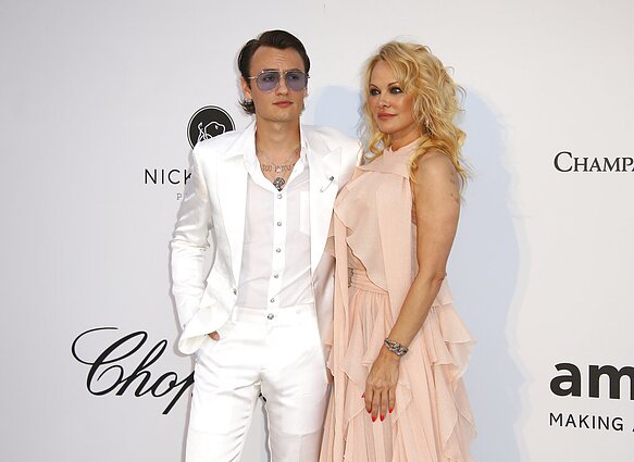 Pamela Anderson su sūnumi Pamela Anderson su sūnumi