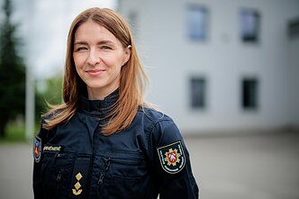 Erika Laurinėnienė – pirmoji Lietuvoje moteris, vadovaujanti priešgaisrinei gelbėjimo tarnybai