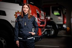 Erika Laurinėnienė – pirmoji Lietuvoje moteris, vadovaujanti priešgaisrinei gelbėjimo tarnybai