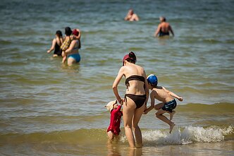 Palanga; vasariški orai; karščiai