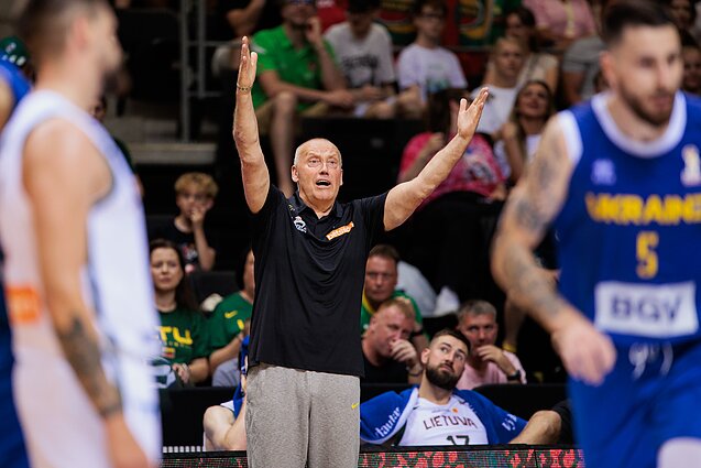 Rimas Kurtinaitis, Kontrolinės rungtynės: Lietuva – Ukraina