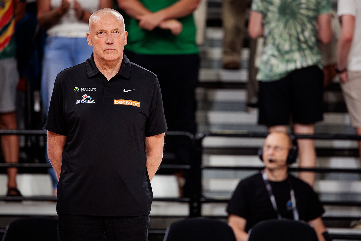 Rimas Kurtinaitis, Pasaulio čempionato atranka: Lietuva – Didžioji Britanija Rimas Kurtinaitis, Pasaulio čempionato atranka: Lietuva – Didžioji Britanija
