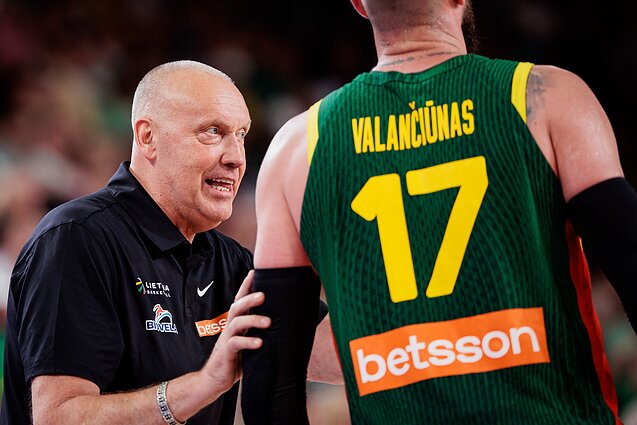 Rimas Kurtinaitis, pasaulio čempionato atranka: Lietuva – Didžioji Britanija