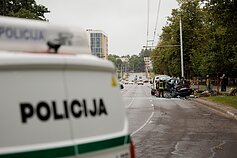 Dvi gyvybes nusinešusi avarija Vilniuje Dvi gyvybes nusinešusi avarija Vilniuje