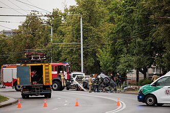 Dvi gyvybes nusinešusi avarija Vilniuje Dvi gyvybes nusinešusi avarija Vilniuje