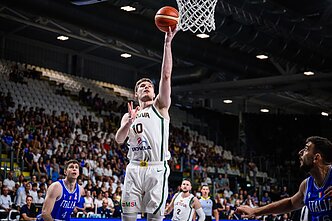 Ąžuolas Tubelis, Pasaulio čempionato atranka: Italija – Lietuva Ąžuolas Tubelis, Pasaulio čempionato atranka: Italija – Lietuva