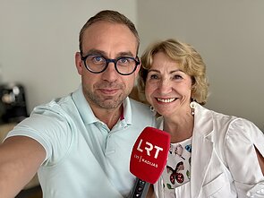 Angelė Andrikonienė ir Edvardas Kubilius Angelė Andrikonienė ir Edvardas Kubilius