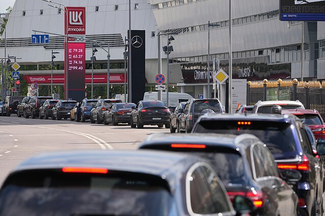 Degalų trūkumas Rusijoje Degalų trūkumas Rusijoje