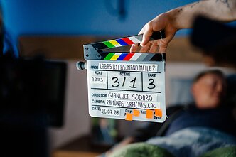 Filmo „Labas rytas, mano meile?“ filmavimas Filmo „Labas rytas, mano meile?“ filmavimas