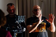 Filmo „Labas rytas, mano meile?“ filmavimas Filmo „Labas rytas, mano meile?“ filmavimas