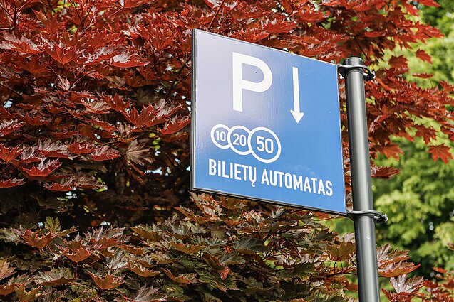 Palanga. Automobilių parkavimas kurorte Palanga. Automobilių parkavimas kurorte