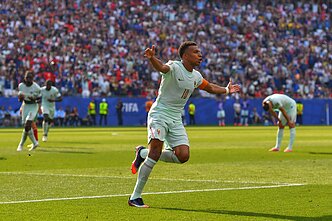 Pasaulio futbolo čempionatas: Prancūzija – Marokas