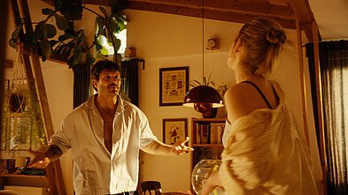 Vaido Baumilos klipo filmavimo akimirka