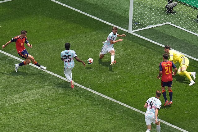 Pasaulio futbolo čempionato ketvirtfinalis: Ispanija – Belgija