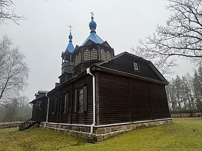 Perelozų išnykusio kaimo Viešpaties Kryžiaus sentikių cerkvė