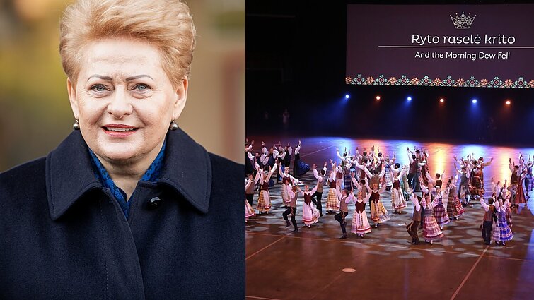 Šokių šventės JAV organizatorė: tik Grybauskaitė sutiko atvykti