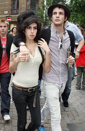Amy Winehouse ir Blake`as Fielderis Amy Winehouse ir Blake`as Fielderis