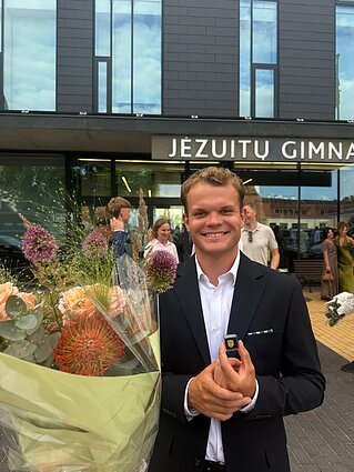 M. Platūkis Kauno jėzuitų gimnaziją baigė maksimaliais rezultatais
