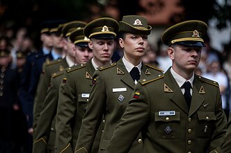 Prezidentas 58 Lietuvos karo akademijos absolventams suteikė pirmąjį karininko laipsnį Prezidentas 58 Lietuvos karo akademijos absolventams suteikė pirmąjį karininko laipsnį