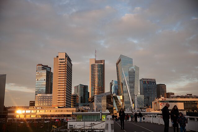 Vilnius central business district