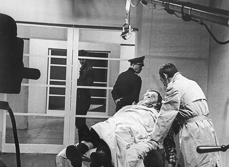 Iš kairės: Alfonsas Radzevičius, Eduardas Kunavičius, Rimvydas Kalvelis. 1966 m.