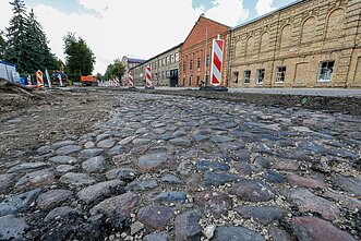 Šiauliai. Rekonstruojama Vilniaus gatvė, senasis grindinys Šiauliai. Rekonstruojama Vilniaus gatvė, senasis grindinys