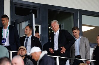 Gitanas Nausėda. UEFA čempionų lygos atranka: „Kauno Žalgiris“ – „Klaksvik“ Gitanas Nausėda. UEFA čempionų lygos atranka: „Kauno Žalgiris“ – „Klaksvik“