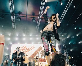 „Gogol Bordello“ koncerto Vilniuje akimirka „Gogol Bordello“ koncerto Vilniuje akimirka
