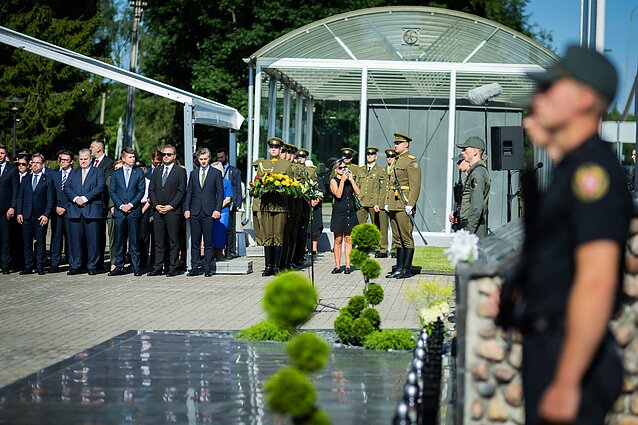 Medininkų tragedijos 35-ųjų metinių minėjimas Medininkų tragedijos 35-ųjų metinių minėjimas